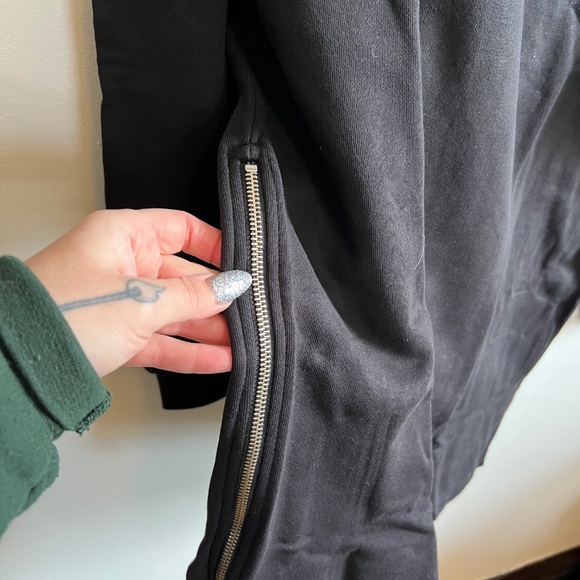 Lazy Oaf Sad Face Sweatshirt Dress NWT - Picture 3 of 4